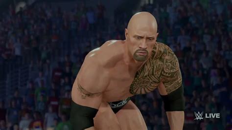 WWE2K23 The Rock 12 Entrance