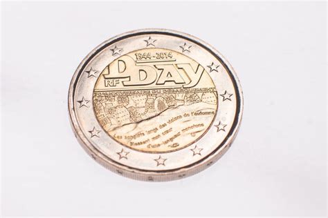 A Coin Collection of 2 Euro Commemorative Coins Stock Photo - Image of ...