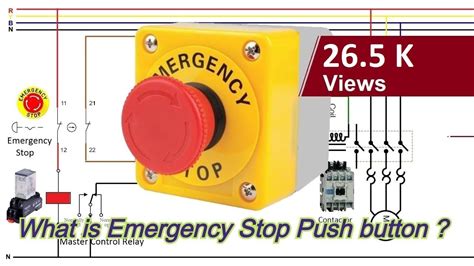 What is an Emergency Stop push button ? How to wire an Emergency Stop ...