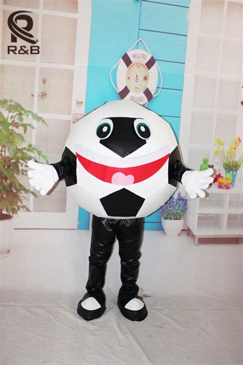 High Quality Carnival Party Soccer Mascot Costume Football Adult New Soccer Mascot Costume Fancy ...