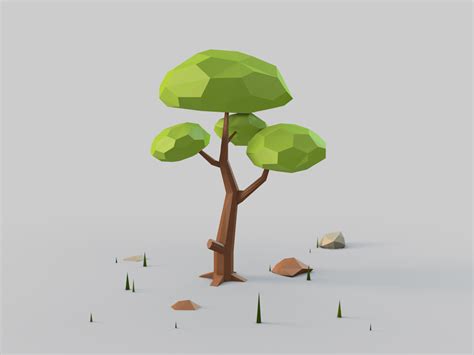 Low Poly Tree by Vladyslav Vovk Blender Models, Blender 3d, Pokemon ...