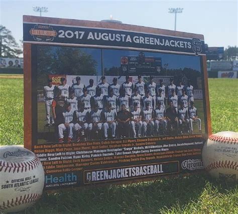 Augusta GreenJackets 2017 Promotional Stadium Giveaways - Stadium ...