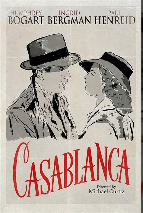 Casablanca (1942) Poster