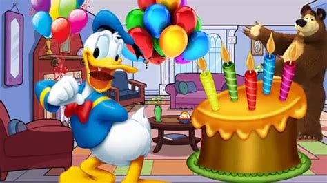 Donald Duck Birthday Wallpaper