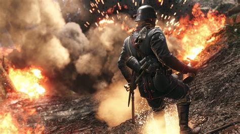 Download Explosion Soldier Video Game Battlefield 1 4k Ultra HD Wallpaper by Berduu