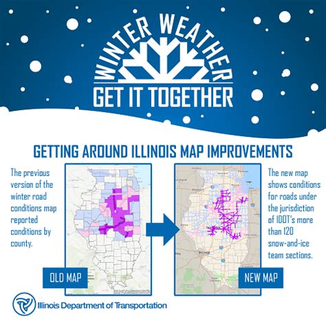 New Getting Around Illinois road conditions map debuts with more local, reliable updates for ...