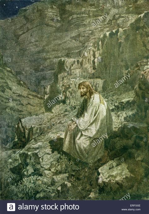 Jesus In The Wilderness Painting at PaintingValley.com | Explore collection of Jesus In The ...