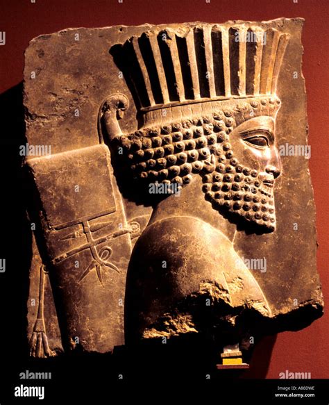 The powerful and proud King of Persia Iran Ahasuerus, also known as Stock Photo: 6858845 - Alamy