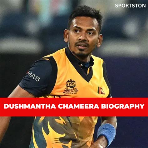 Dushmantha Chameera Biography | Early life ,Comebacks & More | - sportston