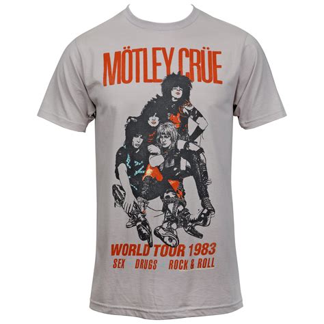 Motley Crue World Tour 1983 T-Shirt