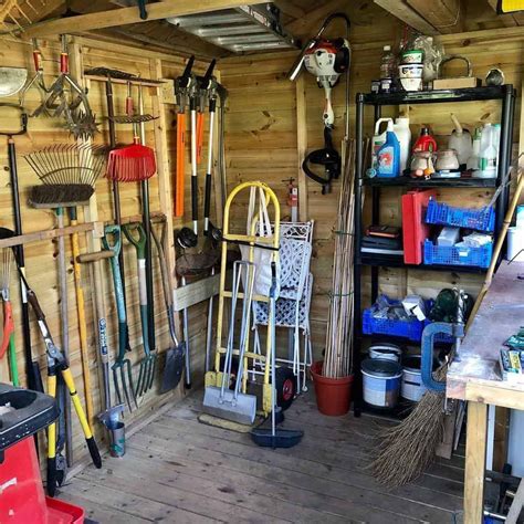 diy shed storage ideas stevegiudici | Garden storage shed, Storage shed ...