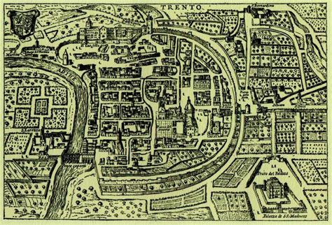 Historical Map Trento - MapSof.net