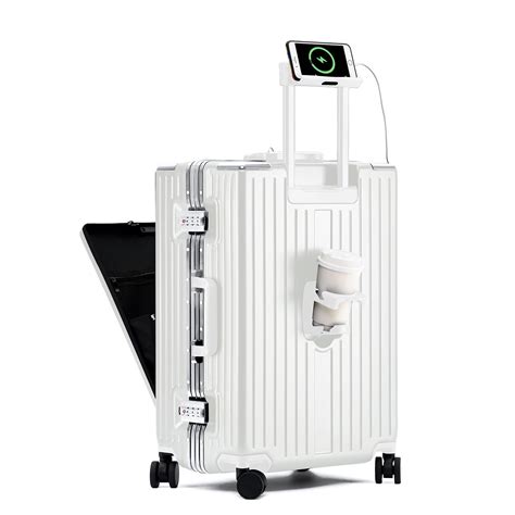 YUNASAY Aluminum Frame Carry on Luggage 22x14x9 Airline Approved with ...