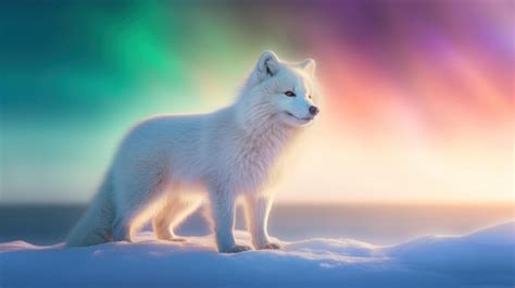 Premium AI Image | polar fox