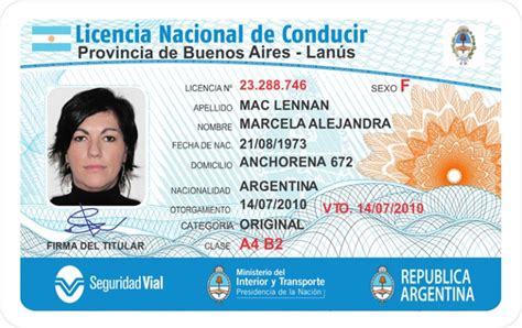 Cómo es la licencia nacional de conducir – Tránsito Córdoba