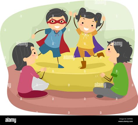 Parents Playing With Children Clipart