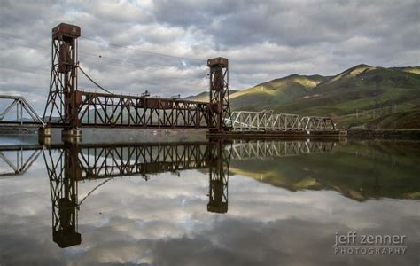 Way upriver to Lewiston ID - Camas Prairie Railroad - This steel railroad bridge crosses the ...