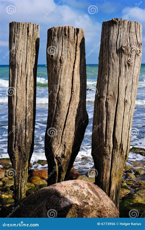 Wooden Poles Royalty Free Stock Image - Image: 6773956