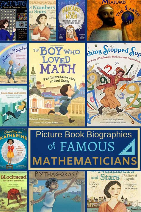 Picture Book Biographies of Famous Mathematicians - Wonder-Filled Days | Math picture books ...