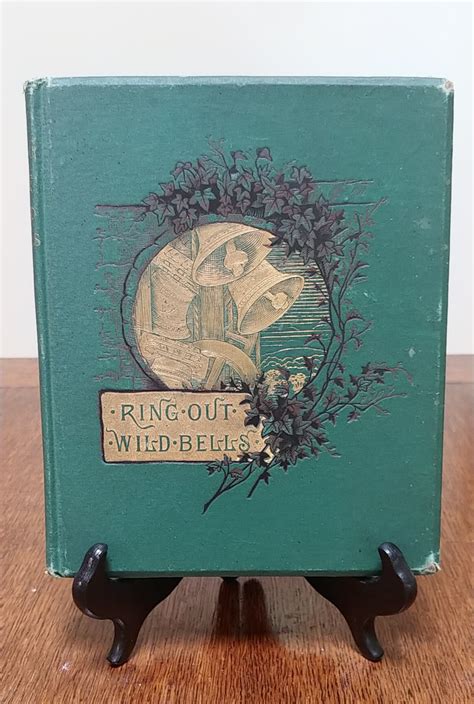 Ring Out Wild Bells by Alfred Tennyson - Vintage Book, 1800s, Poetry