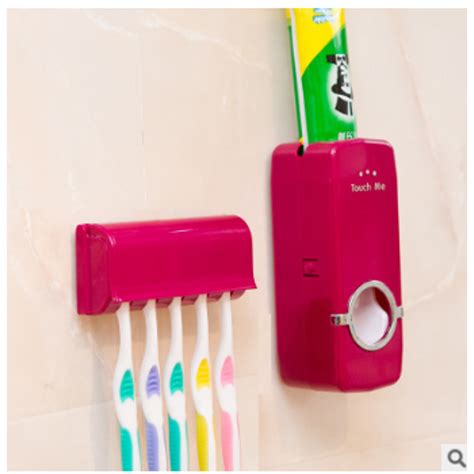 Automatic Toothpaste Dispenser & Toothbrush Holder - Nano Smart Store