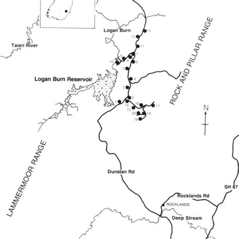 Map of the trial area showing location of sites. | Download Scientific Diagram