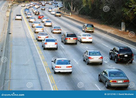 Los Angeles Traffic stock image. Image of lane, lights - 3213745