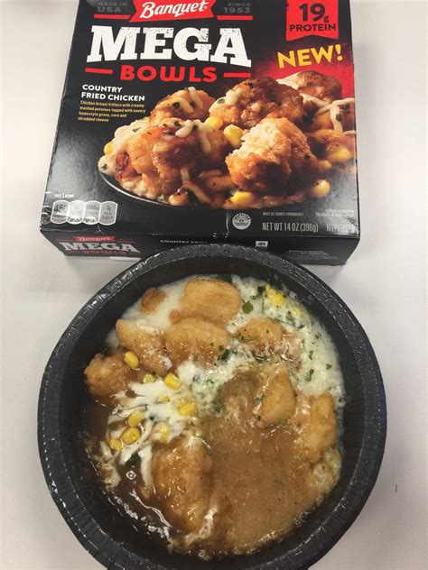 Banquet Mega Bowls. Still tasted good though. : r/ExpectationVsReality