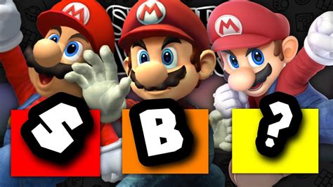 Ranking ALL of the Mario Characters Smash Bros. Renders - YouTube