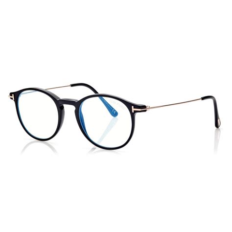 Tom Ford - Round Optical Glasses - Black - FT5759-B - Optical Glasses ...