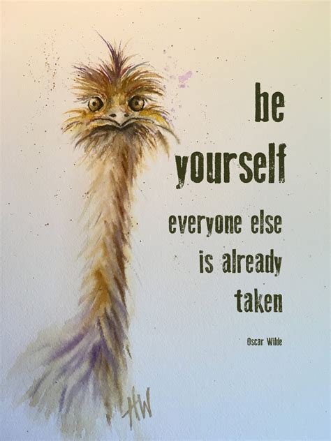 Be Yourself, Everyone Else, Funny Quote, Funny Sayings, Typography Quote, Oscar Wilde Quote ...