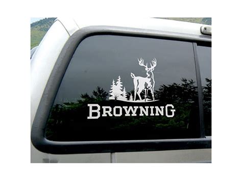 Browning Wildlife Scene Deer Decals, 9819