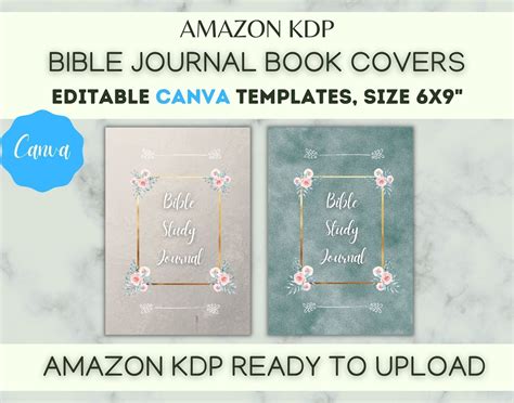 Amazon Kdp Book Cover Design Templates Paperback Book Cover - Etsy ...