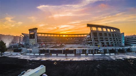 Aztec Stadium Has Vendors and Less Than 300 Days to Complete Construction