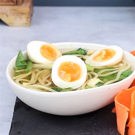 Ramen Eggs or Hanjuku Eggs (Japanese boiled eggs) - Instant Pot Recipes