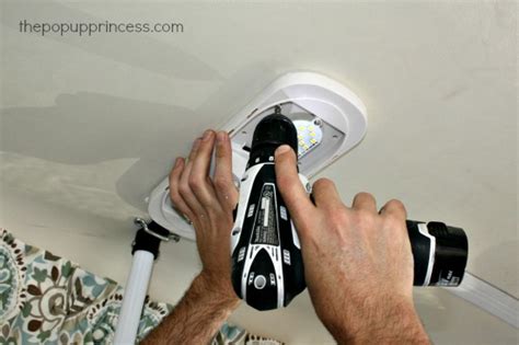 Pop Up Camper Mods: Switching to LED Lighting - The Pop Up Princess