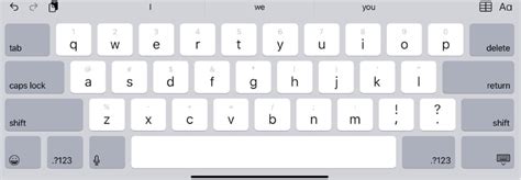 How you can type numbers (and symbols) from the alphabetic keyboard on the iPad - iTandCoffee ...