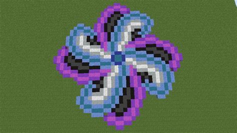 Flower [Random Pixel Art] Minecraft Project