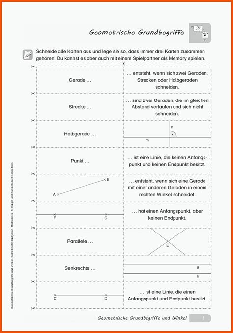 2 Geometrie 5. Klasse Arbeitsblätter - Mathe Arbeitsblätter