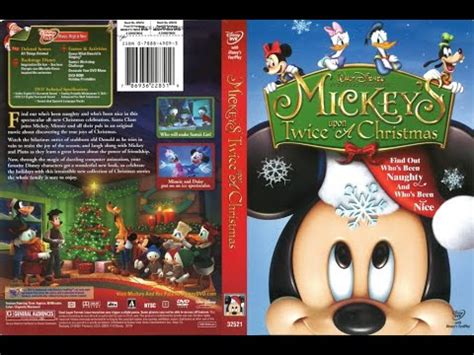 Opening To Mickey's Twice Upon A Christmas 2004 DVD - YouTube