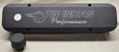 Limited Edition Black Crinkle Coat Billet-Tek Pontiac Valve Covers – Tin Indian Performance