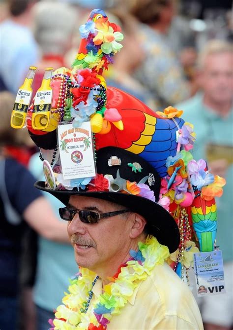 Impressive Parrothead hat! #jimmybuffett #parrothead | Jimmy buffett ...