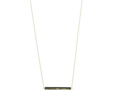 Sterling Silver Bar Necklace - Best of Everything | Online Shopping