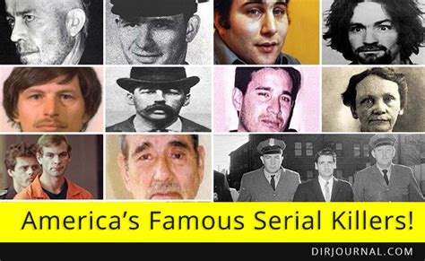 America’s Famous Serial Killers!