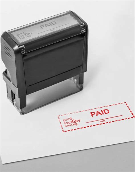 Self Inking Stamp | Custom Designed Self-Inking Stamps.