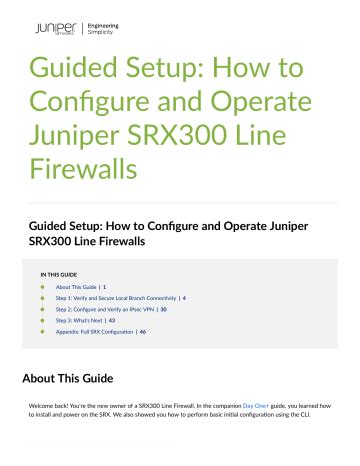 Full SRX Configuration in Set Format. Juniper Mist WAN Assurance ...