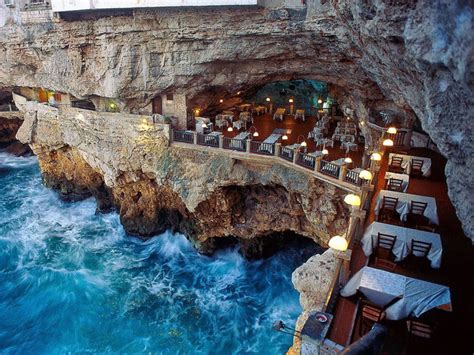 The Amazing Cave Restaurant in Polignano a Mare | MR.GOODLIFE