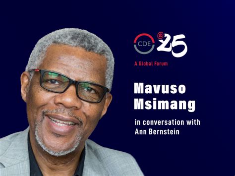 CDE - Mavuso Msimang on Corruption and Cadre Deployment