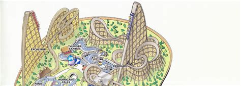 Valleyfair! - 2008 Park Map