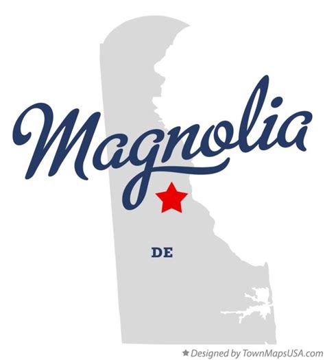 Map of Magnolia, DE, Delaware